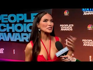 Chrishell Stause On New Brunette Look at PCAs! (Exclusive)