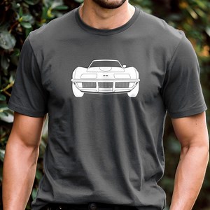 1972 Corvette T-shirt: Vintage Muscle Car Enthusiast Apparel - Etsy