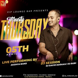 VIP Club is the ultimate place to enjoy a relaxed evening out with friends and is perfect for couples looking for upscale entertainment. Indulge in delicious food, refreshing beverages, live music, and DJ performances at this intimate restaurant cum lounge. -->> Live Performing By Akshya Band -->> DJ Session By Dj David Roshan & Dj Bobi -->>For Reservation:- 01-5318012, 9861918017 -->>Free Parking Available -->>Free Entry #viprestaurantbar #bestrestaurantinnepal #bestrestaurantintown #livemusic 