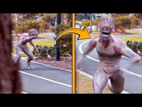 Times When Scary Cryptids Were Caught Chasing People