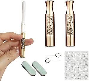 2PCS/Pack Portable Filter for Men Women, Designed for Regular Cigarettes (Style 1)