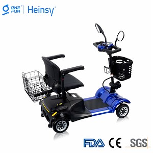 [Hot Item] Yl-08s Lightweight New Hot Sale Wholesale Foldable Adult 4 Wheel Power Electric Mobility Scooter Travel Light Mobility Scooter with Seat