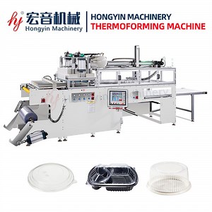 [Hot Item] Large Forming Area Pet Cake Clamshell Packaging Machine Plastic Thermoforming Machine