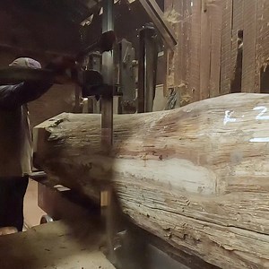 77K views · 831 reactions | sawmill huge teak log | Sawmill & Woodworking | Facebook
