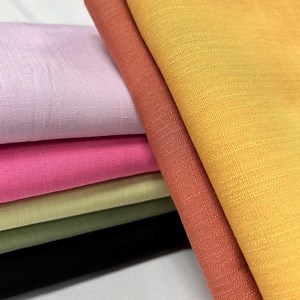 Rayon Slub- Woven Fabric, Summer Dress. Natural Linen Feel. By-the-yard - Etsy