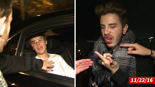 Justin Bieber -- Packs a Punch in Barcelona