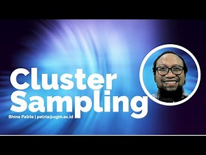 Cluster sampling