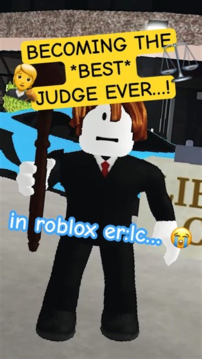 BECOMING THE *BEST* JUDGE EVER IN ERLC On #Roblox 👩‍⚖️