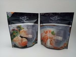 [Hot Item] Prawns Zipper Bag, Shell Fish Irland Freezer Bag