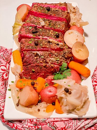 Southern Soul Food Corned Beef And Cabbage