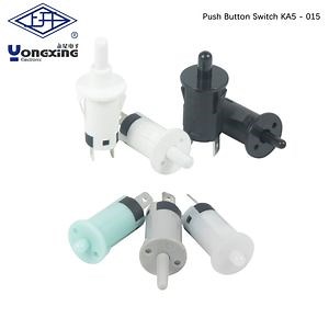 [Hot Item] High Quality 1A 250V 12mm Push Button Door Switch for Refrigerator Cabinet