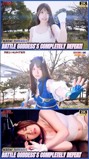 [Superheroine Preview] Asuna the Battle Goddess! First fight #supersentaiseries #superheroines
