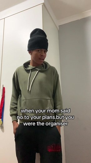 When your mom said no to your plans but you were the organiser — relatable TikTok moment
