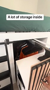 Ikea Loft Bed! So happy with the end result✨ #ikea #studio #loftbed #smallspace #bedroom #smallbedroom #bedwithstorage #ikeahacks #fy #fyp #kidsbedroom #playroom #loftbed #smallbedroom #bedroomdecor #boyroom | Serene Nest