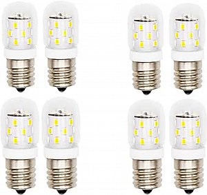 Supplying Demand 8206232A 8206443 8 Pack Microwave Surface LED Bulb E17 Intermediate Base 120V 3W 360lm 3000K Replacement