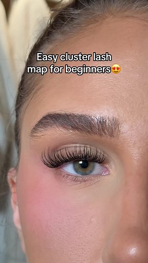 Beginner's Guide to Easy Cluster Lash Mapping at Home