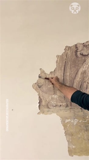 Restoring an ancient wall mural Partner: ornamentum.restaurator | Bored Panda Art