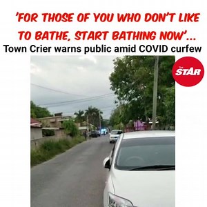 38K views · 614 reactions | Meanwhile in Trelawny, a Town Crier has been urging persons to stay inside, wash their hands thoroughly and start showering, in order to combat the spread of the coronavirus. Effective today, Jamaica will be under daily curfew starting at 8pm to 6 am. This will last for one week. (Video contibuted) | The Jamaica Star | Facebook