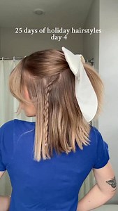 10K views · 1.8K reactions | Love the flipped pony, to make it not lay crazy have it on the back of your scalp instead of the top! #holiday #hairstyle #hair #tutorial #shorthair | Kait Nicole Beauty | Facebook