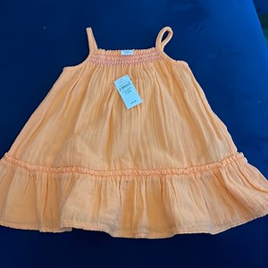 Gap baby girl dress, size 6-12 months, Orange