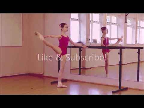 Grade 5 ballet grand battement - barre