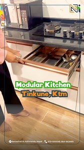 Happy Clients, Beautiful Kitchens! 😍 We're delighted to have completed this modular kitchen project for our valued client in Tinkune. Get in touch for a free consultation! Ready to give your home or office a makeover? Contact us today 📱 970-5010548/ 984-6628961 📍 Banasthali, Kathmandu #officedesign #InteriorDesign #interiors #residentialdesign #viralreelsシ #residence #interiordesigner | National Interior & Architects