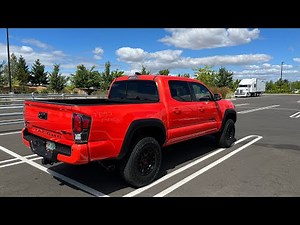 2023 Toyota Tacoma TRD PRO exclusive color Solar Octane