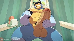 lONEly bANDit COCKy wants affection from Chilli&comma; but she is busy  &vert;  Bluey