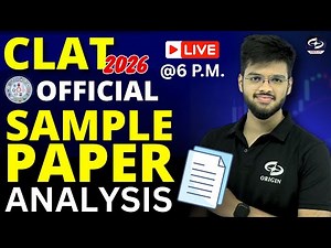 CLAT 2026 Sample Paper Analysis | CLAT Exam Preparation | Abhyuday Pandey