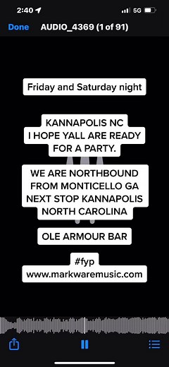 Party Anthem: Friday and Saturday Night by Ole Armour Music