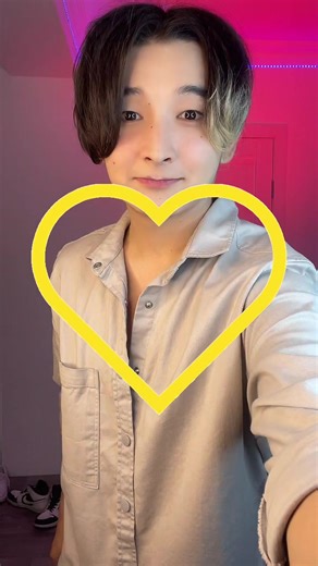 Creative Hand Gestures in Colorful LED Lighting