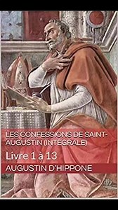 « LES CONFESSIONS » de Saint Augustin de Tagast NE PLEURE PAS SI TU M’AIMES La mort n’est rien. Je suis seulement passé dans la pièce à côté. Je suis moi, tu es toi. Ce que nous étions l’un pour l’autre, nous le sommes toujours. Donne-moi le nom que tu m’as toujours donné. Parle-moi comme tu m’as toujours fait. N’emploie pas un ton différent. Ne prends pas un air solennel ou triste. Continue à rire de ce qui nous faisait rire ensemble. Prie, souris, pense à moi, prie avec moi. Que mon nom soit p