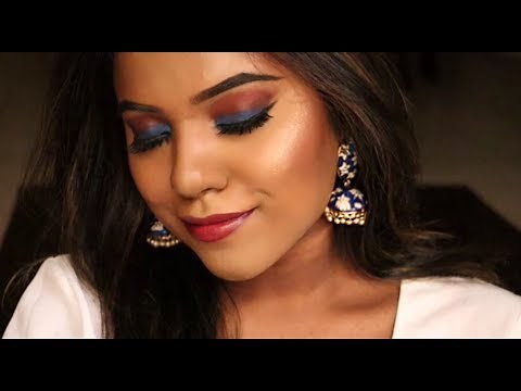 INDIAN PARTY MAKEUP FOR DUSKY/DARK SKIN | NIKKI CHARMS 2019