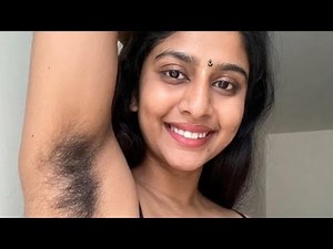 Satisfying underarm waxing !! Painless method