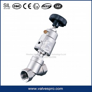 [Hot Item] Manual Override for Stroke Actuator Y Type Manual Angle Seat Valve