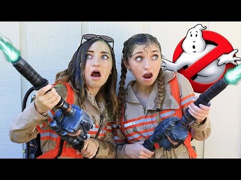 Ghostbusters Parody for Halloween | Brooklyn and Bailey