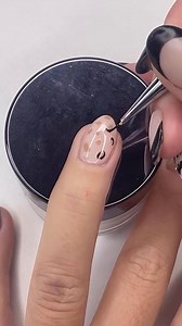 How to do cheetah print nails 🐆✨ @beautybyles using: 🌰#ChestnutChills 🖤 #DarkDreams 🎬 #NailflexAndChill | Nailboo