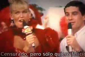 El documental de Ayrton Senna: la "tensión" con Xuxa que tuvo una trágica premonición