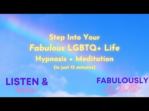 Step Into Your LGBTQ+ Life With Pride | Hypnosis + Meditation | 528 Hz Meditation Music