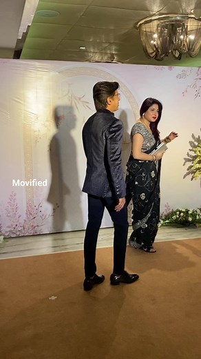 Shaan singer With wife Spotted At palak Muchhal Weeding | Movified Bollywood | Amazing Videos