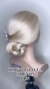 HOW TO STYLE A CHIGNON BUN ✨ Do you want the Glam-Factor? Then you need this Sexy & Elegant Updo bun tutorial Beautiful Bridal Updo Easy & Simple Hairstyling Timeless and Elegant Hair Updo 🥰 ✨WATCH ✨LEARN ✨SAFE #made_by_alexander #fashion #art #elle #vogue #bazar #hairstyling #updospecialist #hairfy #limage_gmbh #haireducation #skills #education #fashiontutorial #longhairstyles #wedding #hairbrained #braidstyles #hairupdos #weddinginspiration #hairfy #hairupdo #wedding #hairdressing #blondehair