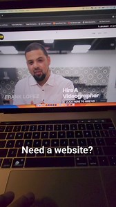 Need a website? | Frank Lopez