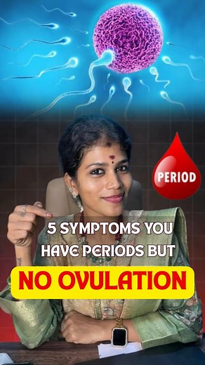 *5️⃣ clear symptoms that you may get regular periods but ovulation is not happening (anovulation)*🤰 #Renourishwithlav #hormonethozhi #InsulinResistance #HormoneHealth #MetabolicHealth #foods #egg #eggquality #ovulation #regularperiods #symptoms | Hormone Thozhi