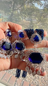 Doublet Diamond Blue Sapphire Rani Haar Necklace/ Kundan Diamond Long Necklace / Indian Bridal Jewelry/indian Wedding Jewelry - Etsy