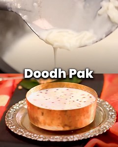 Why not celebrate 'New Year' with yummy 'Doodh Pak'? ❄️🤍 #Sanjeevkapoor #Sanjeevkapoorkhazana #doodhpak #traditionalindian #milk #kolamrice #gujaraticuisine #indiandessert #homemade #desserts #homemadesweet #traditionaldessert | Sanjeev Kapoor