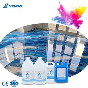 [Hot Item] Excellent Epoxy Coat System Best Paint for Vinyl Floors Wood Floors Wood Trailer Floor Epoxy Resin for Floor Paint