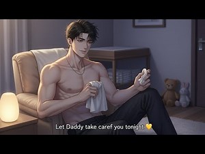 Let Daddy take care of you tonight 💛[daddy sounds][baby][Diaper][comfort][m4f][audio roleplay]