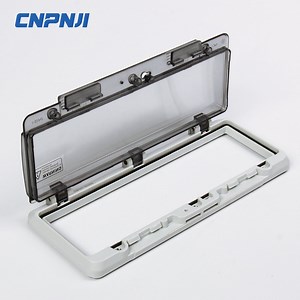 [Hot Item] PC Plastic Junction Box Weatherproof 5 Way Transparent Protective Window Cover for Electrical Equipment