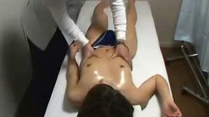 Hot Massage for Teenage Swimer