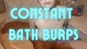 Constant Bath Burps | Clips4sale